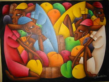 Haitian art of the marketplace